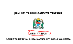 Nafasi 3 Za Kazi AFISA UKUZAJI VIUMBE KWENYE MAJI DARAJA LA II (AQUACULTURE OFFICER GRADE II)