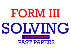 Information And Computer Studies Form Three Midterm Exam 2025