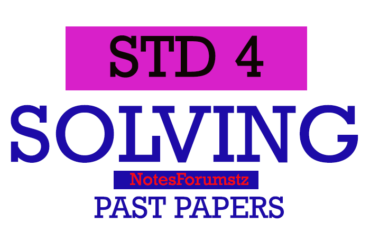 Standard 4 Examination Series MESP Tanzania 2024
