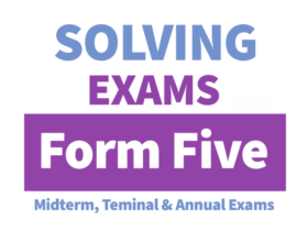 Physics Form Five Spiral Exams